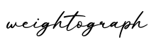 单词weightograph书写