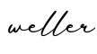 单词weller书写