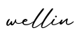 单词wellin书写
