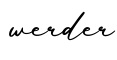 单词werder书写