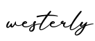 单词westerly书写