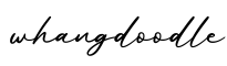 单词whangdoodle书写