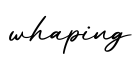单词whaping书写