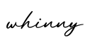 单词whinny书写