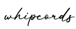 单词whipcords书写