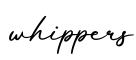 单词whippers书写