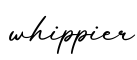 单词whippier书写