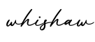 单词whishaw书写