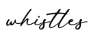 单词whistles书写