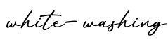 单词white-washing书写