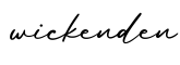 单词wickenden书写