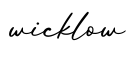 单词wicklow书写