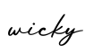 单词wicky书写