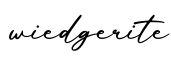 单词wiedgerite书写