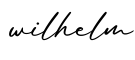 单词wilhelm书写