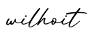 单词wilhoit书写