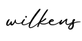 单词wilkens书写