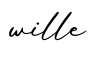 单词wille书写