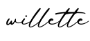 单词willette书写
