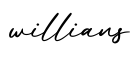 单词willians书写