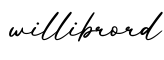 单词willibrord书写