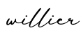 单词willier书写