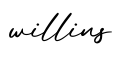 单词willins书写