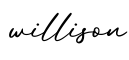 单词willison书写