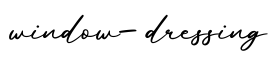 单词window-dressing书写