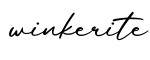 单词winkerite书写