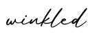 单词winkled书写