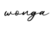 单词wonga书写
