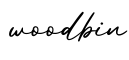 单词woodbin书写