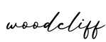 单词woodcliff书写