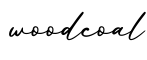 单词woodcoal书写