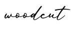 单词woodcut书写