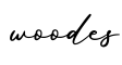 单词woodes书写