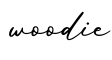 单词woodie书写