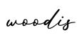 单词woodis书写