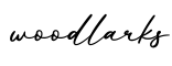 单词woodlarks书写