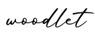 单词woodlet书写