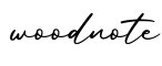 单词woodnote书写
