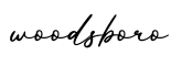 单词woodsboro书写