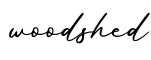 单词woodshed书写