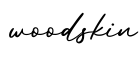 单词woodskin书写