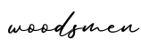 单词woodsmen书写