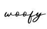 单词woofy书写
