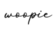 单词woopie书写
