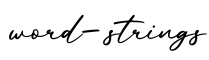 单词word-strings书写
