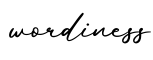 单词wordiness书写